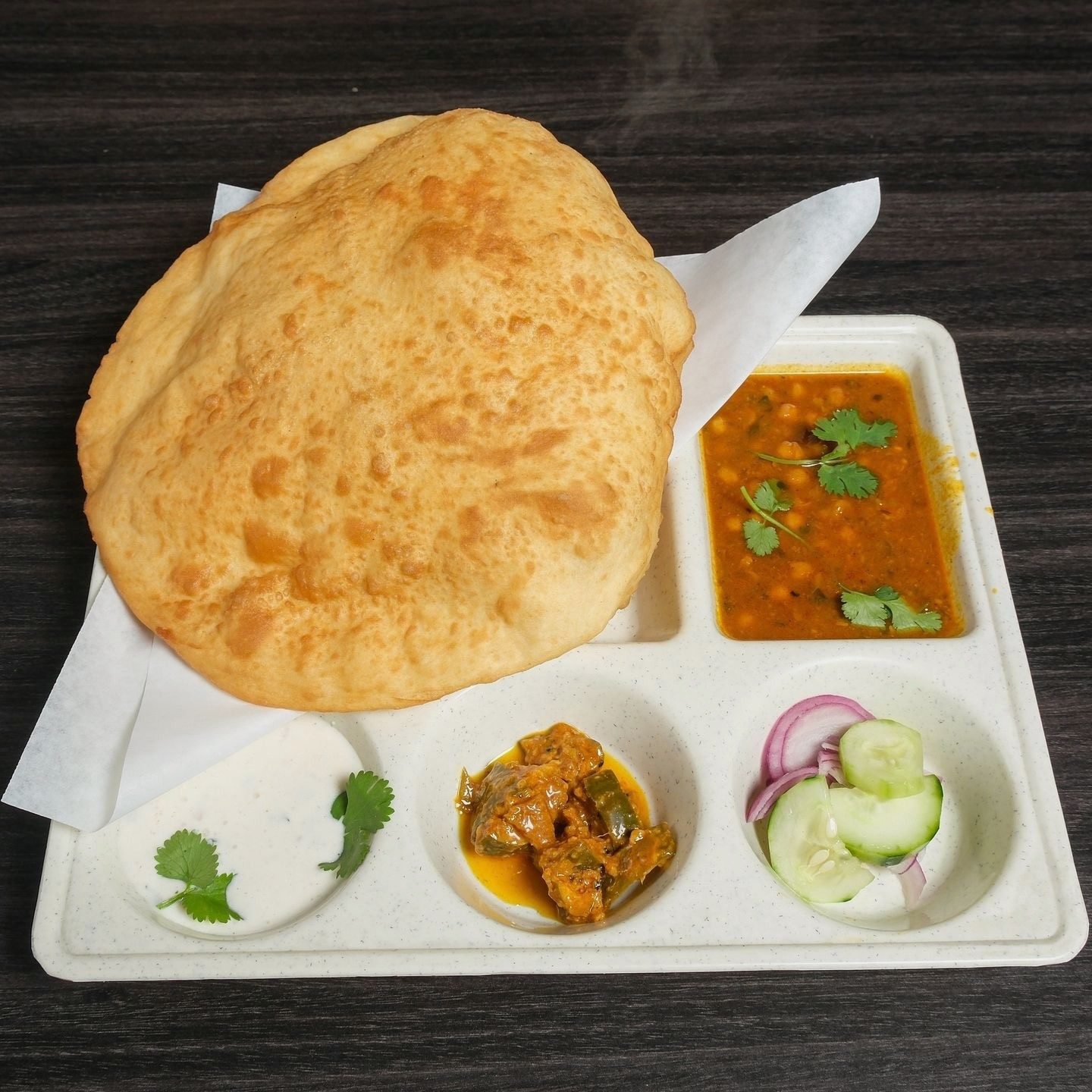Channa Bhatura W 16oz Channa.